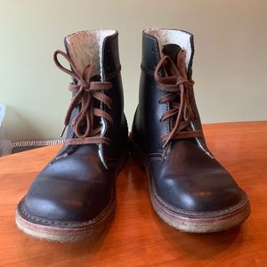 Duckfeet Odense wool lined boots. 43  9.5-10 Cocoa Danish handcrafted